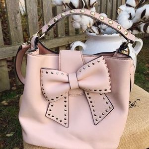 Betsey Johnson pink handbag